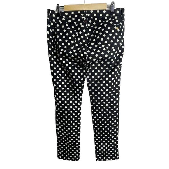Kate Spade New York Polka Dot  Perry Street  Black Cream  Size 29‎ Jeans - Picture 7 of 11